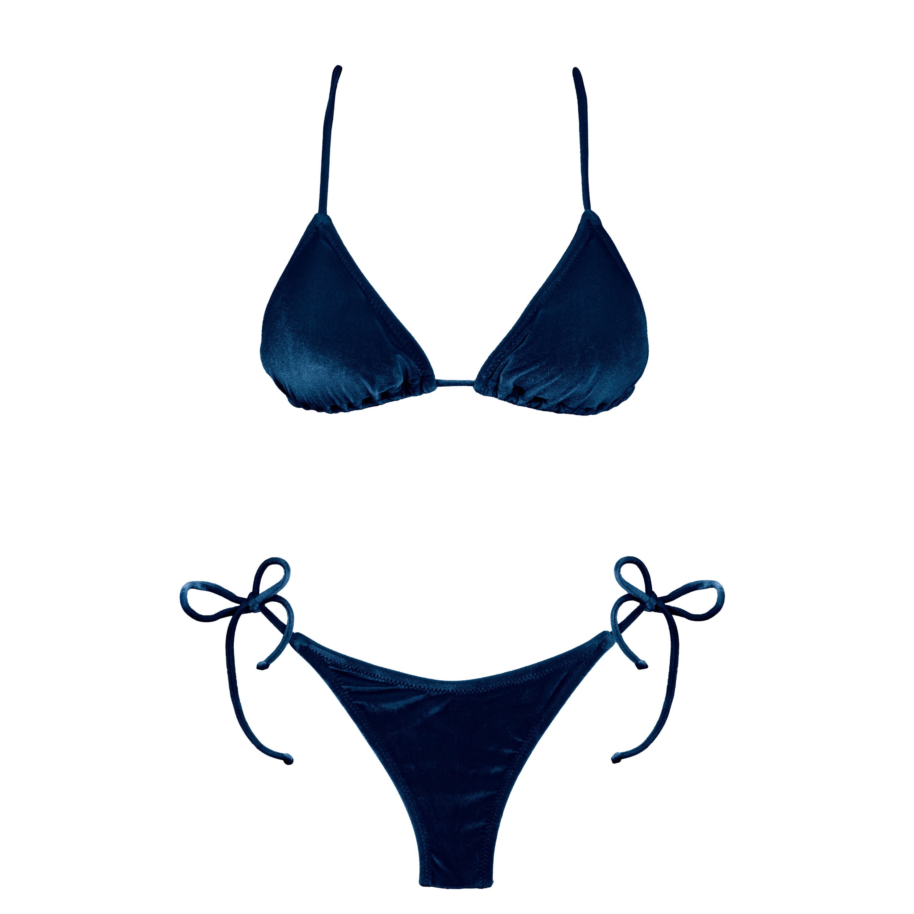 VELLUTO AZUL PETROLEO LAZOS