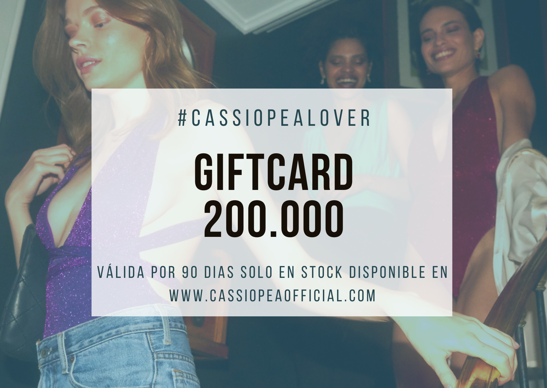 GIFTCARD #CASSIOPEALOVER